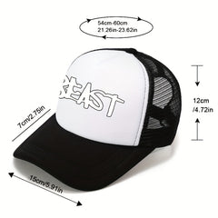 Men's Sports Hip Hop Mesh Cap Breathable All match High Hat