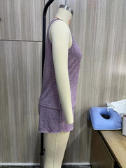 Tank Top & Lounge Shorts Pajama Set for Women