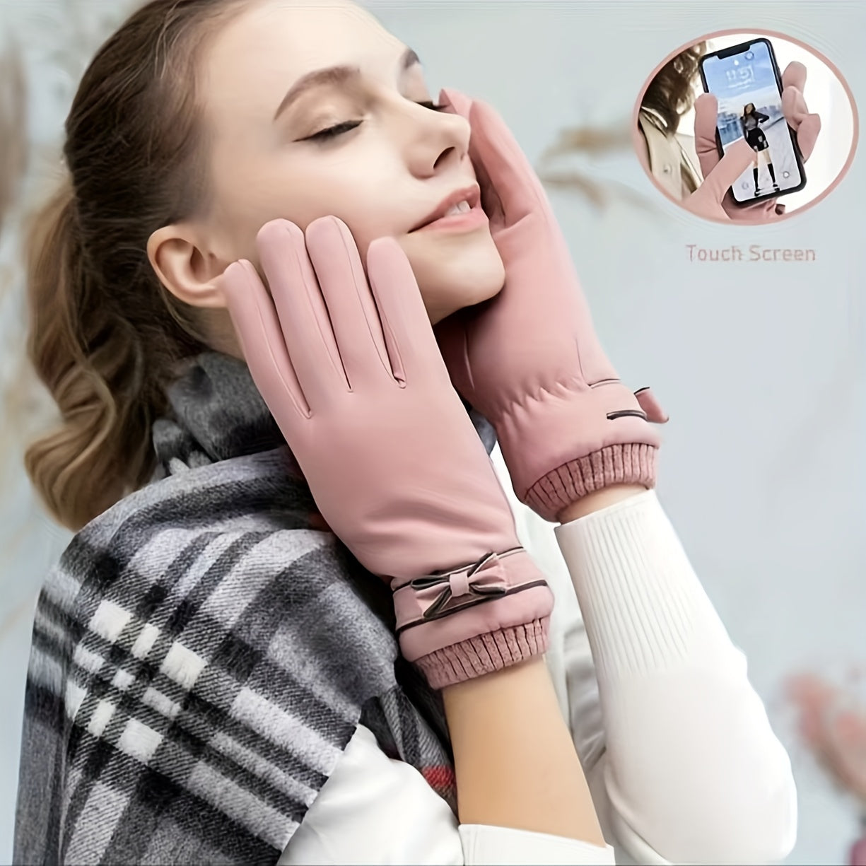Winter Waterproof Touchscreen Full finger Gloves For Outdoor Cycling Skiing
