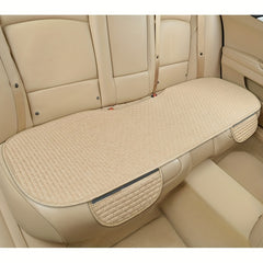 Car Seat Cover Linen Rear Seat Cushion Protector Pad Mat Universal