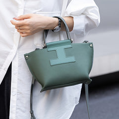 Women's Leather Handbag Large Capacity Convertible Crossbody Bag