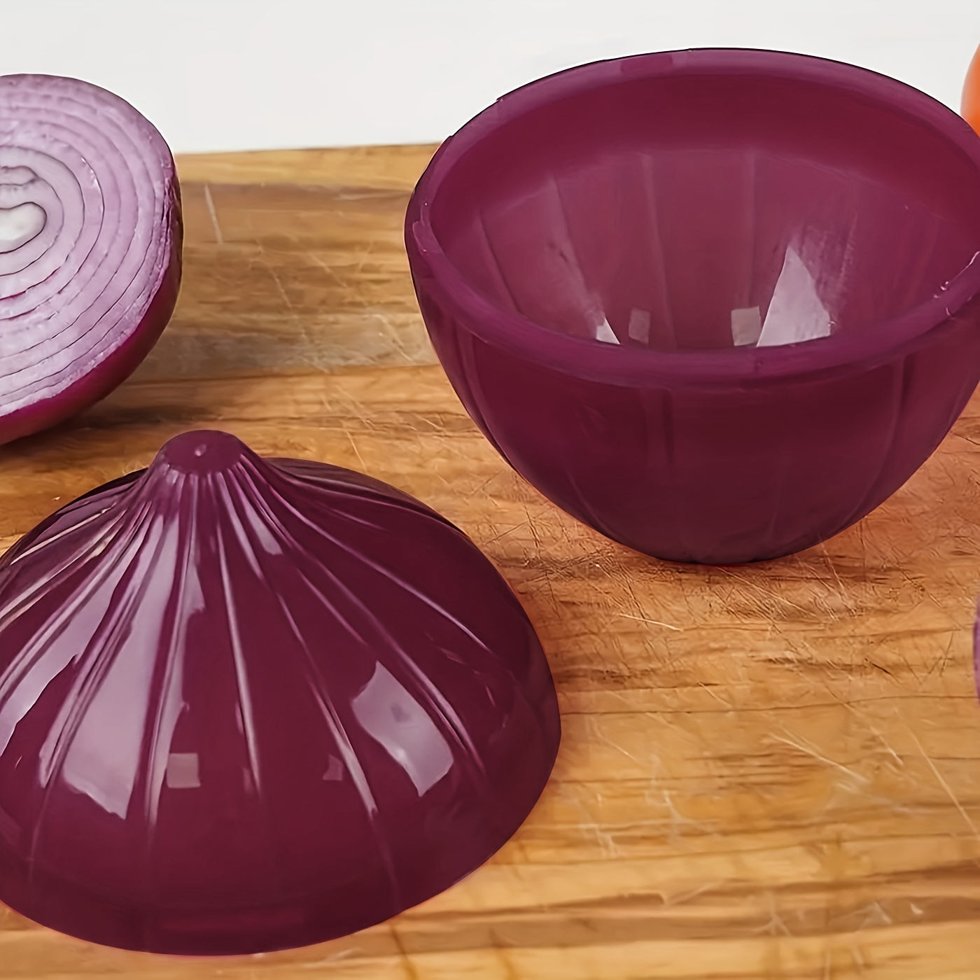 Onion Saver Food Storage Container Vegetable Crisper Kitchen Gadget