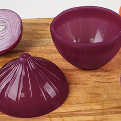 Onion Saver Food Storage Container Vegetable Crisper Kitchen Gadget