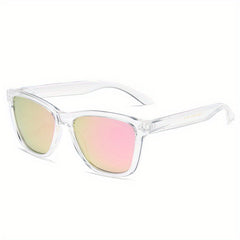 Men's Polarized Retro Square Frame Sunglasses UV Protection RZ1371
