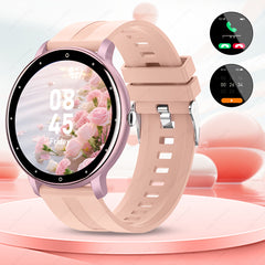 Full Screen Touch Smartwatch with Wireless Calling - 100 Sports Modes