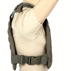 Security Vest with Green US Patch for Outdoor Training