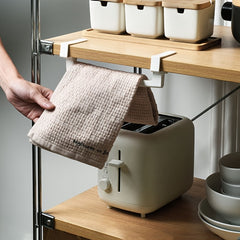 Over Cabinet Door Towel Hanging Rack Kitchen Bathroom Shelf