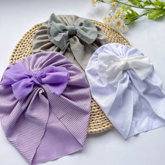 Soft Elastic Strip Flower Baby Hat For Girl