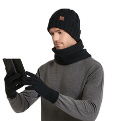 Men's Windproof Baggy Street Knitted Woolen Hat