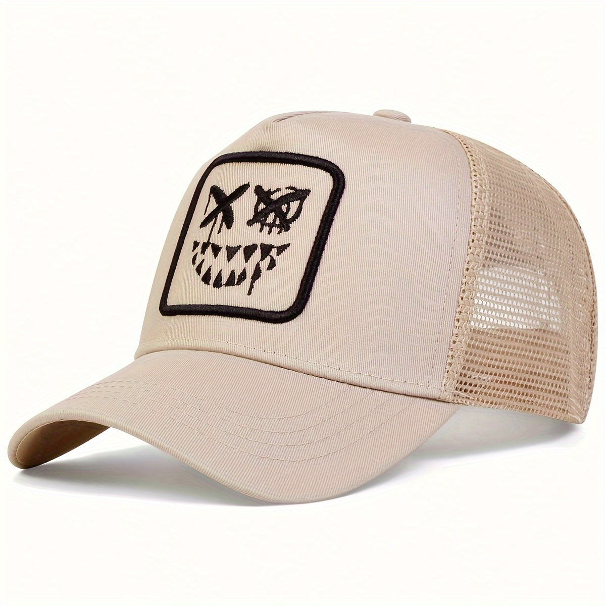 Men's Smiling Face Baseball Cap Outdoor Sun Hat
