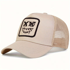 Men's Smiling Face Baseball Cap Outdoor Sun Hat