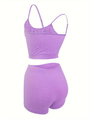 Solid Textured Bra & Panties Set Full Coverage Lingerie Women Underwear