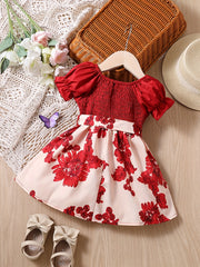 Floral Princess Dress for Baby Girls - Perfect for Parties