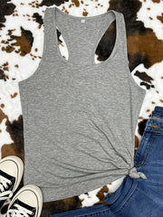 Women's Basic Solid Tank Top Sleeveless Crew Neck Casual Top