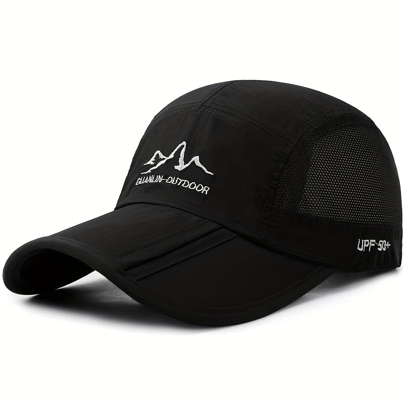 Quick Drying Baseball Cap for Men Outdoor Sports Travel Sunshade Hat