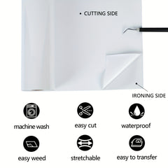 Guangyintong HTV Vinyl Roll - Easy to Cut & Weed - Permanent Vinyl