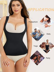 Tummy Control Waist Shaping Tank Top Sleeveless Shapewear