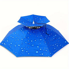 Portable Umbrella Hat for Camping Fishing Hiking