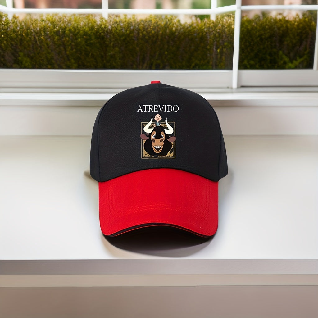 Spanish Running Of The Bulls Baseball Cap Sports Visor