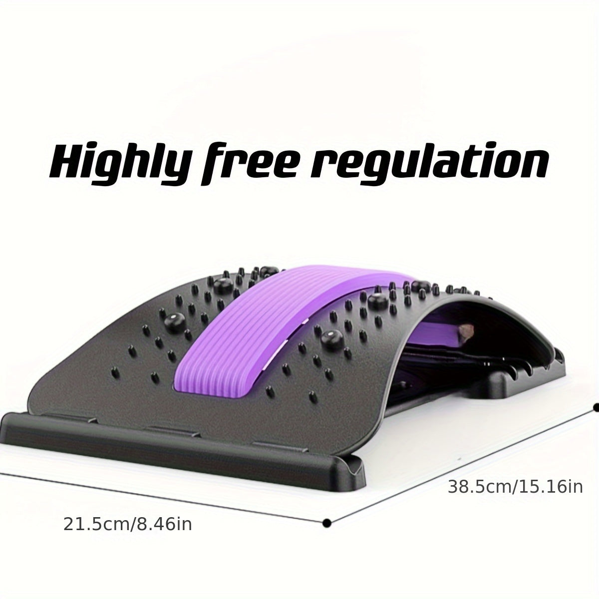 Lumbar Back Relaxer Spine Stretching Board Yoga Massage