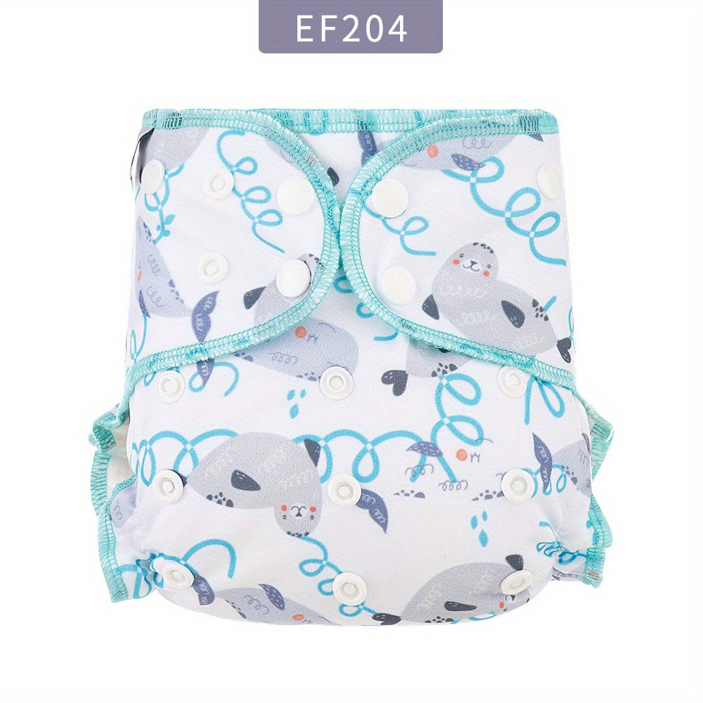 Eco Friendly Reusable Baby Cloth Diaper Waterproof Bamboo Washable Nappy
