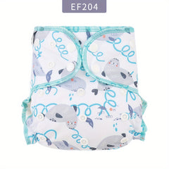 Eco Friendly Reusable Baby Cloth Diaper Waterproof Bamboo Washable Nappy