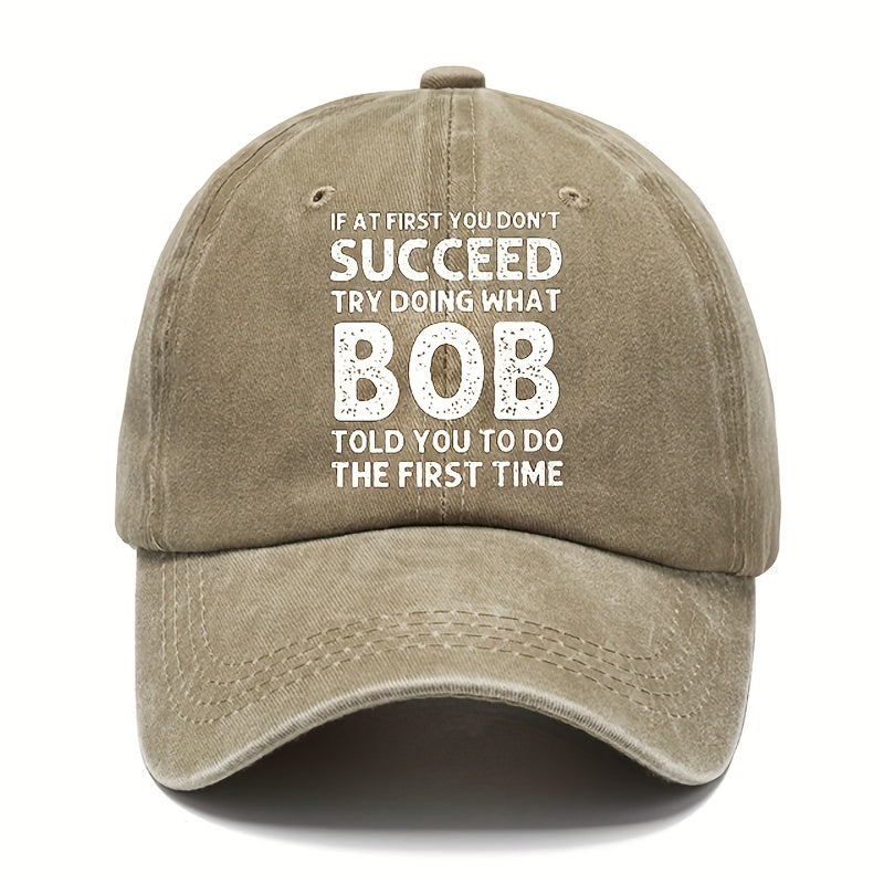 Adjustable Cowboy Baseball Cap for Stylish Summer Look