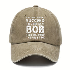 Adjustable Cowboy Baseball Cap for Stylish Summer Look