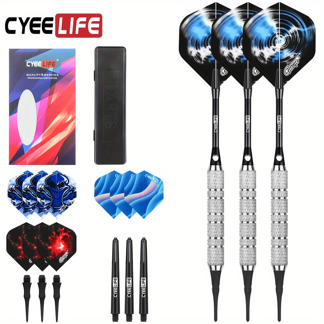 CyeeLife Soft Professional Darts 16g 18g for Training and Competition