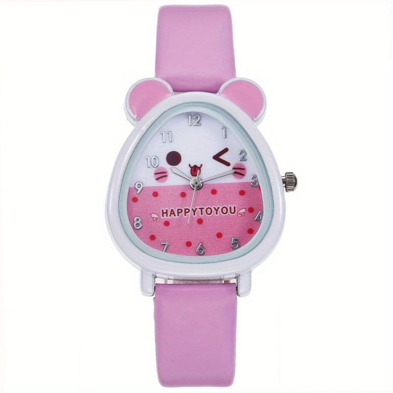 Kids Cartoon Watch Quartz Wristwatch - Fun Design