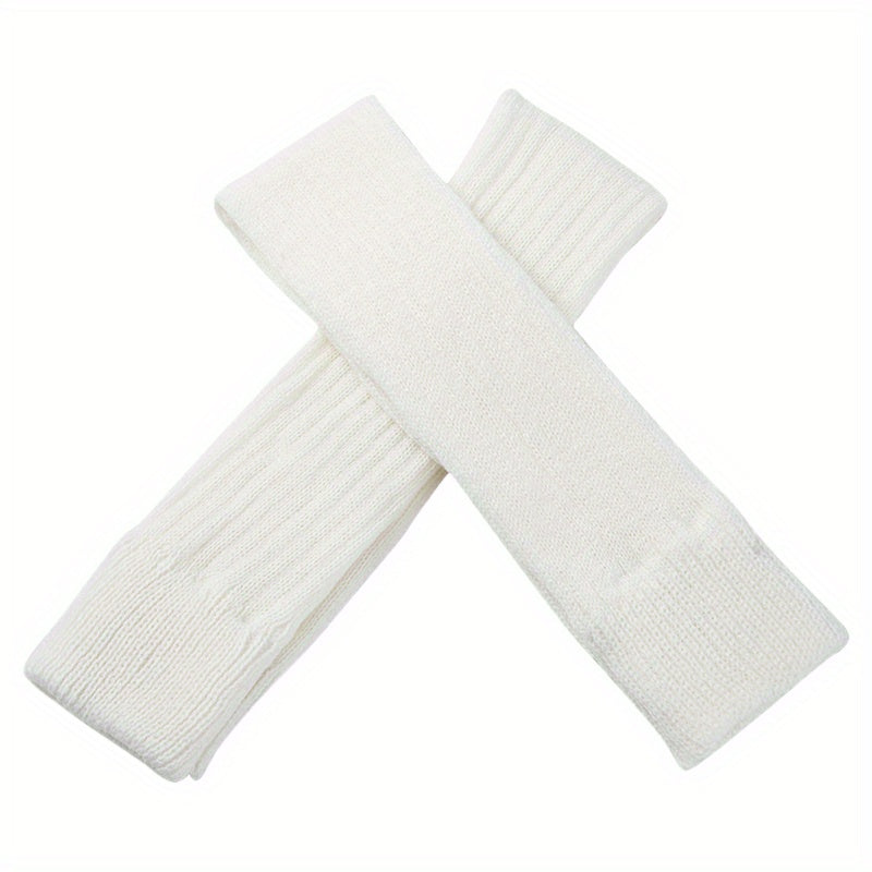 Knitted Leg Warmers Over the Knee Socks Women's Stockings