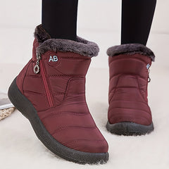 Women's Platform Snow Boots Warm Velvet Winter Comfy Boots