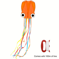 Creative Octopus Kite With Long Tail for Outdoor Fun