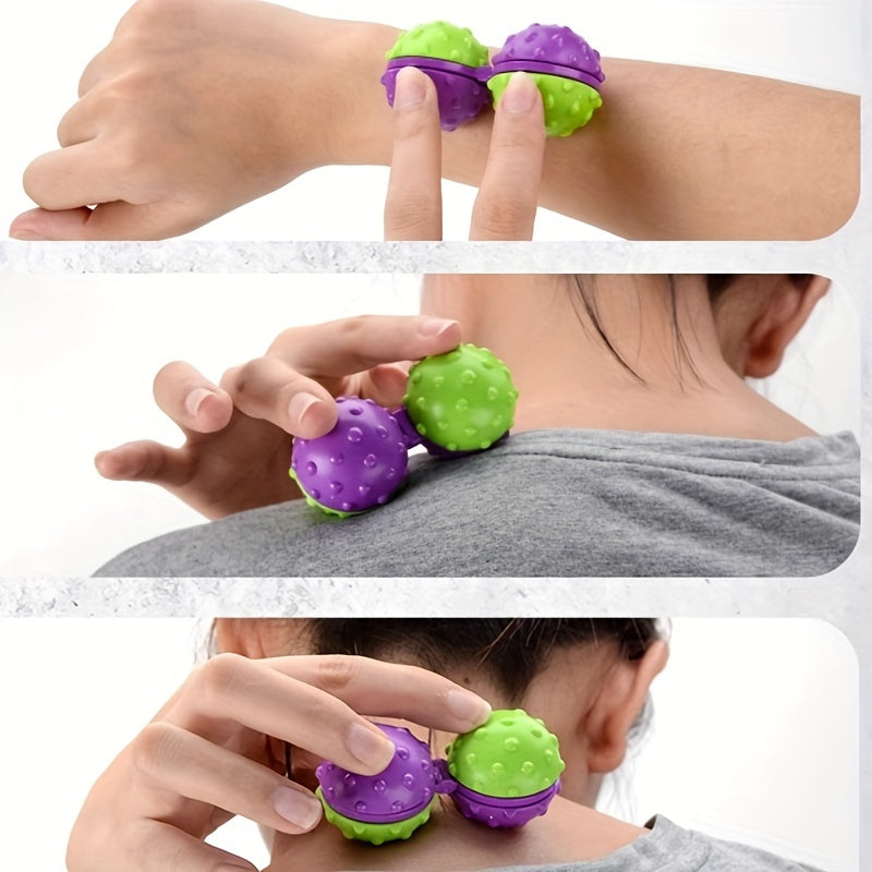 Radish Massage Ball Finger Rotating Gyroscope Pressure Relief Massager