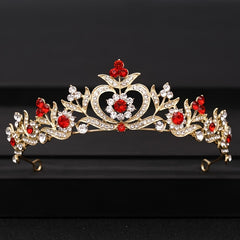 Bridal Tiara Rhinestone Crown Hair Jewelry for Wedding