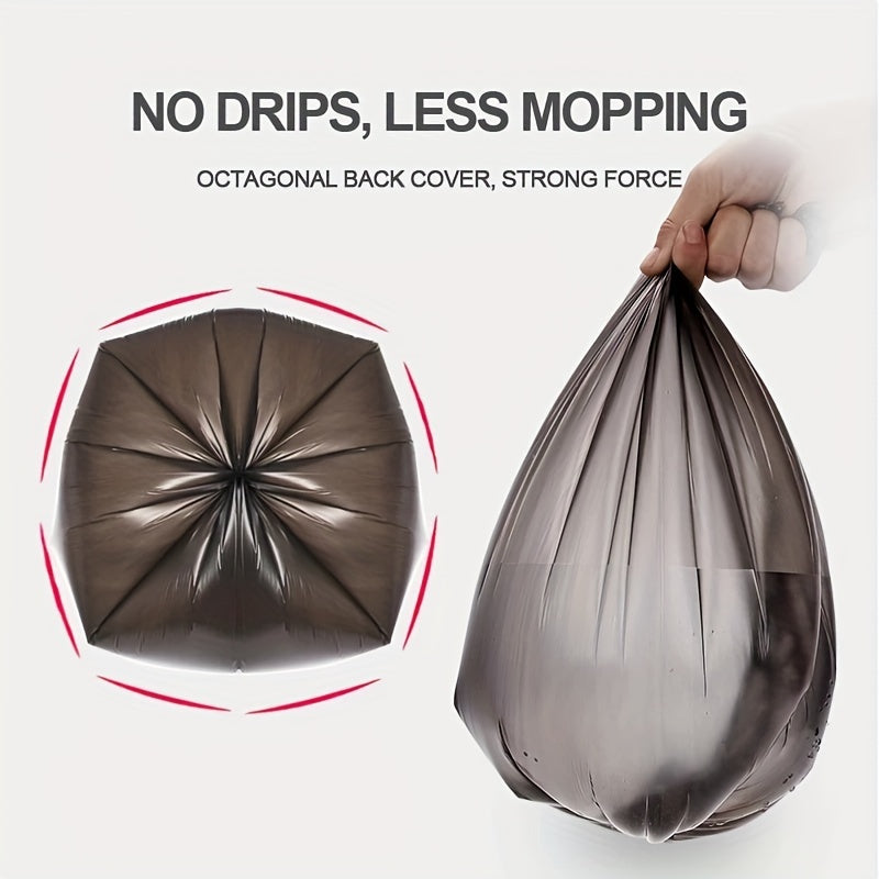 100 Pcs 5L Garbage Bags Trash Can Liners Strong Unscented