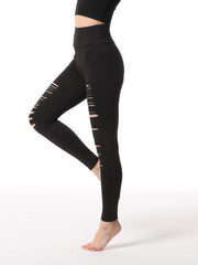 Women's Cutout Tight Pants for Fitness Yoga Running