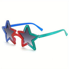 Men's Pentagram Sunglasses UV Protection for Outdoor Party