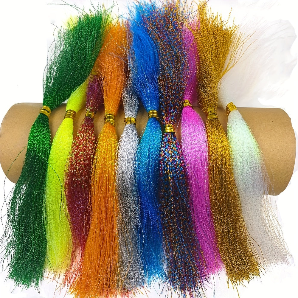 5 Packs Flash Fishing Tying Materials for Lure Making