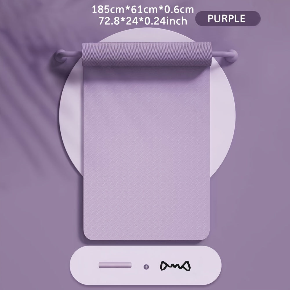 Non Slip Yoga Mat with Carry Strap
