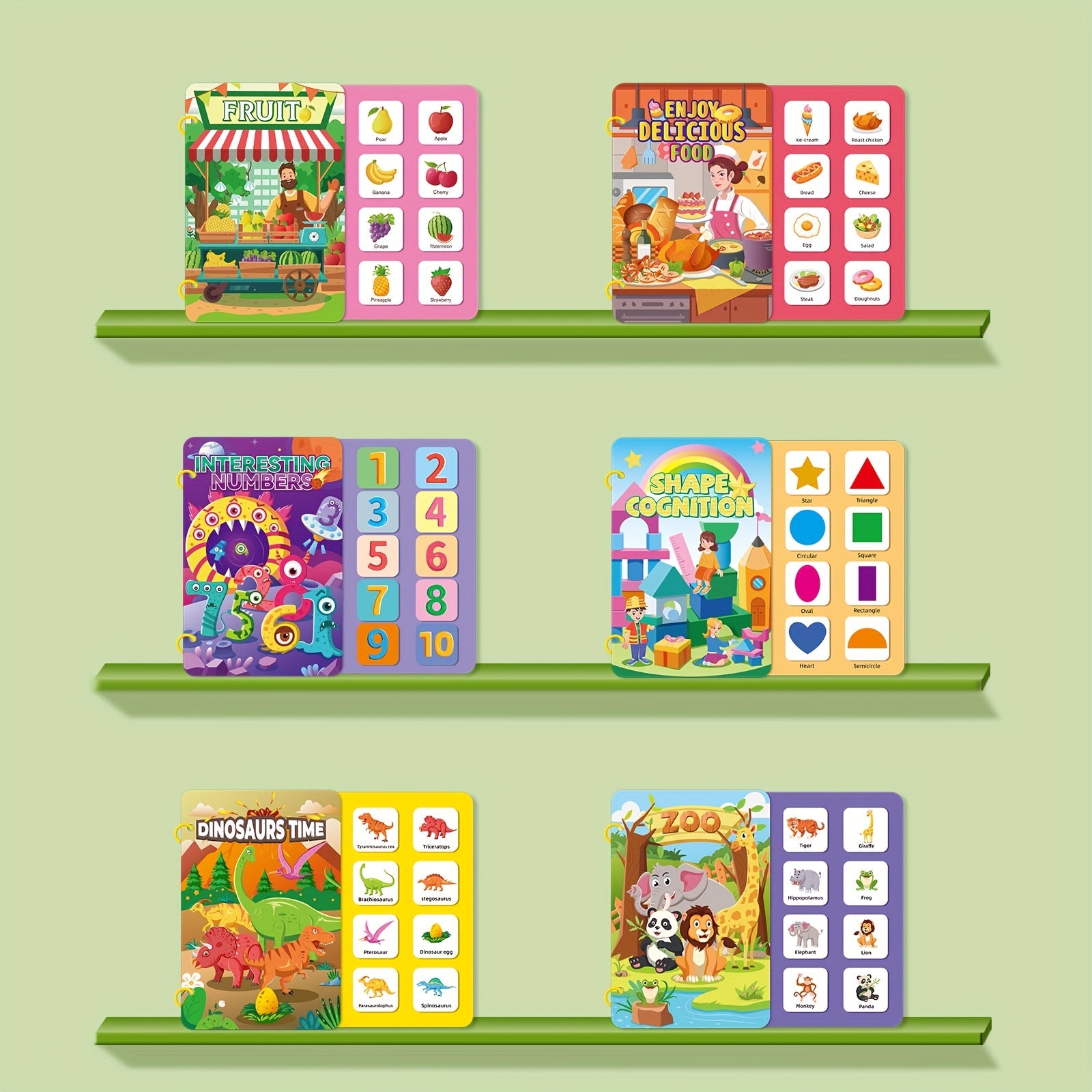 Quiet Book Pre School Learning Activity Sensory Toys Educational Toys