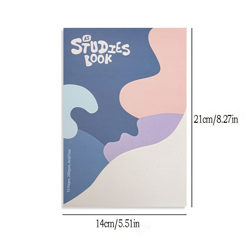 A5 Watercolor Painting Book 10 Sheets