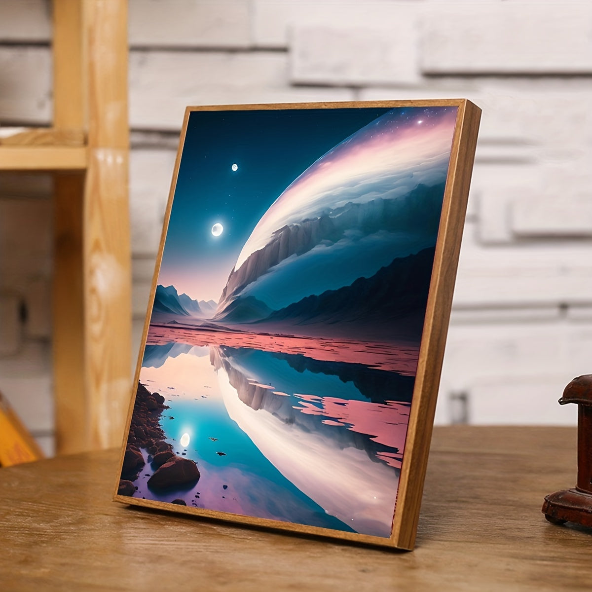 Mountain & River Landscape 5D DIY Rhinestone Painting Kit