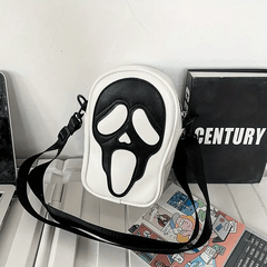 Funny Skull Shoulder Bag Halloween Purse Crossbody Shoulder Bag