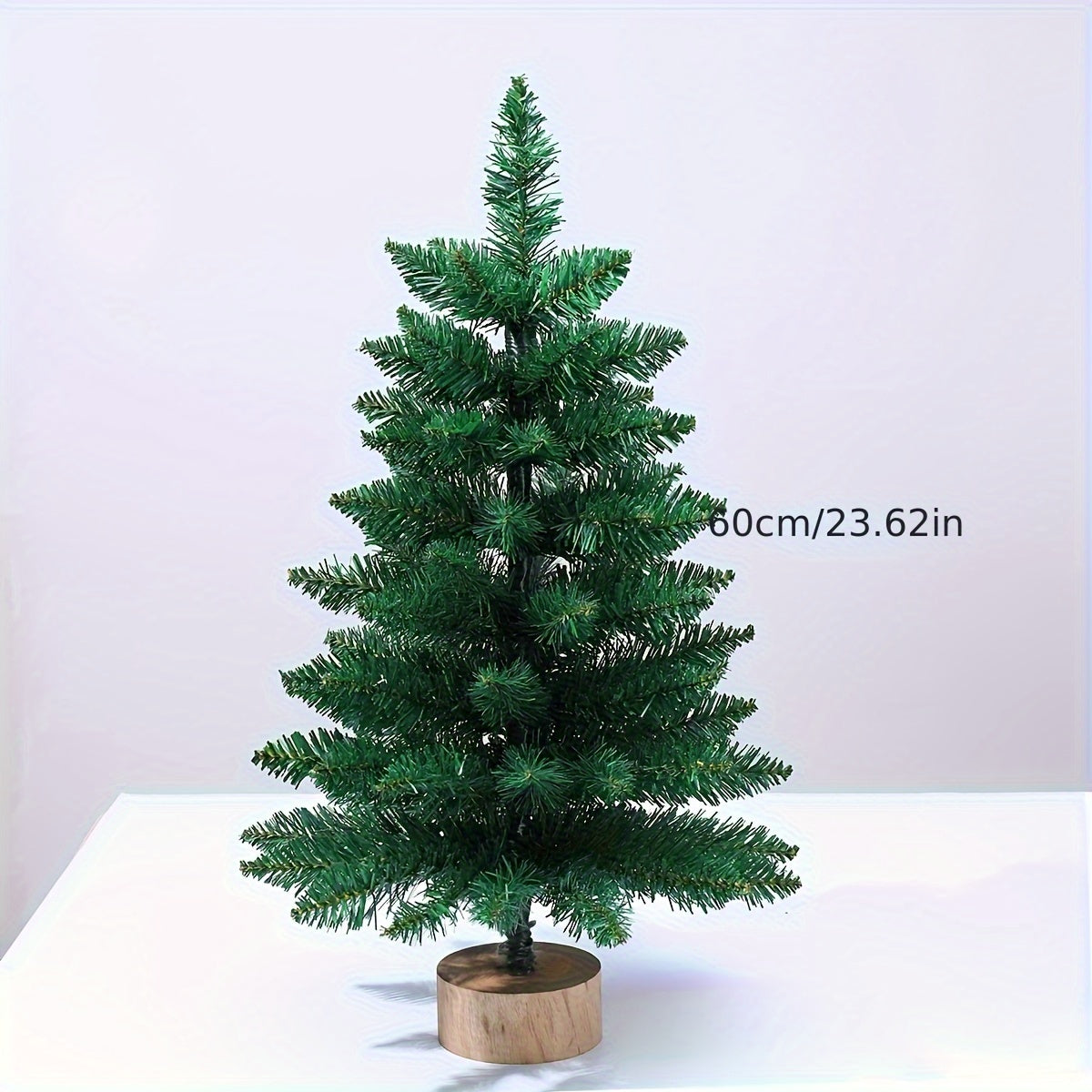 17 71in Mini Small PE Mixed Pointed Christmas Tree Desktop Decoration