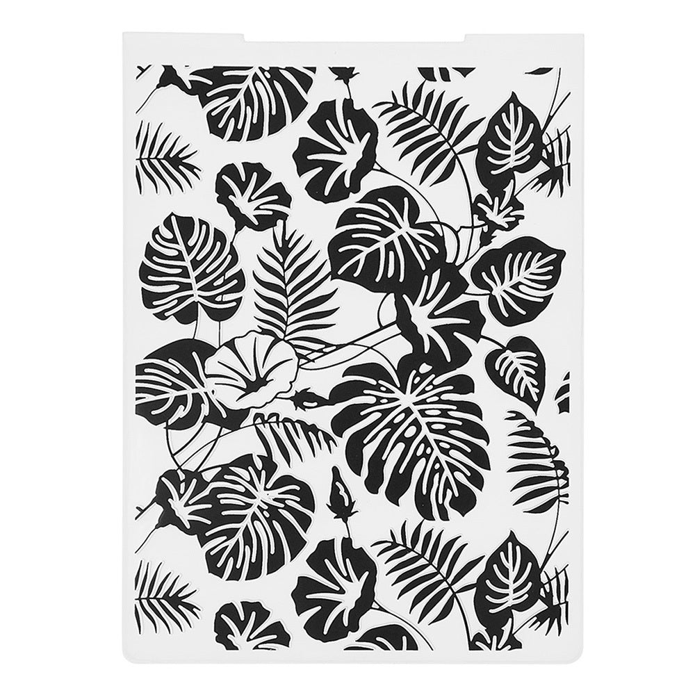 Chelonian Leaf Pattern Plastic Cutting Dies for Card Making