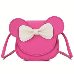 Kids PU Leather Crossbody Bag Mini Coin Purse Girls