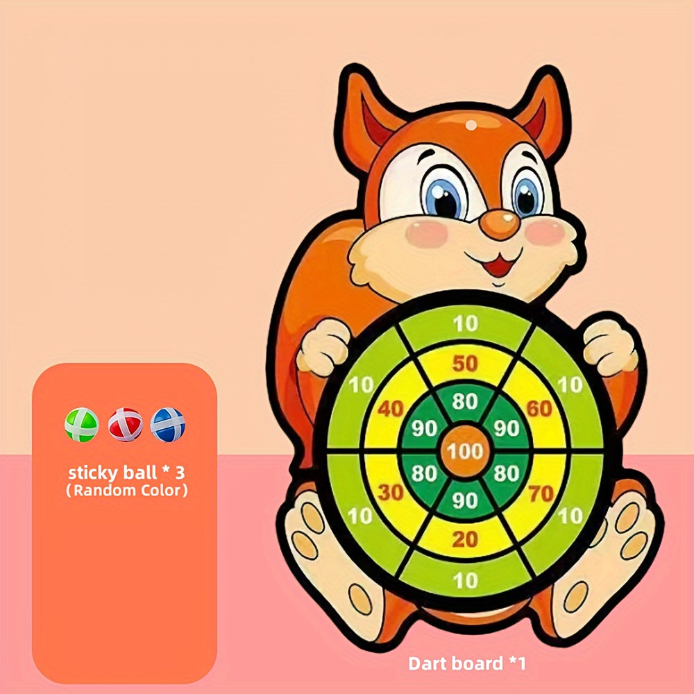 Sticky Ball Dart Board Game Family Party Fun