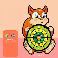 Sticky Ball Dart Board Game Family Party Fun