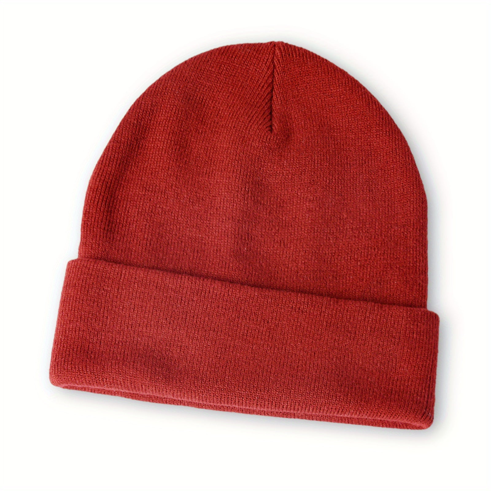 Knitted Hats Winter Beanie Men Women Soft Warm Unisex Cuffed Beanie
